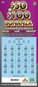 $50 or $100 Bonanza Uncovered