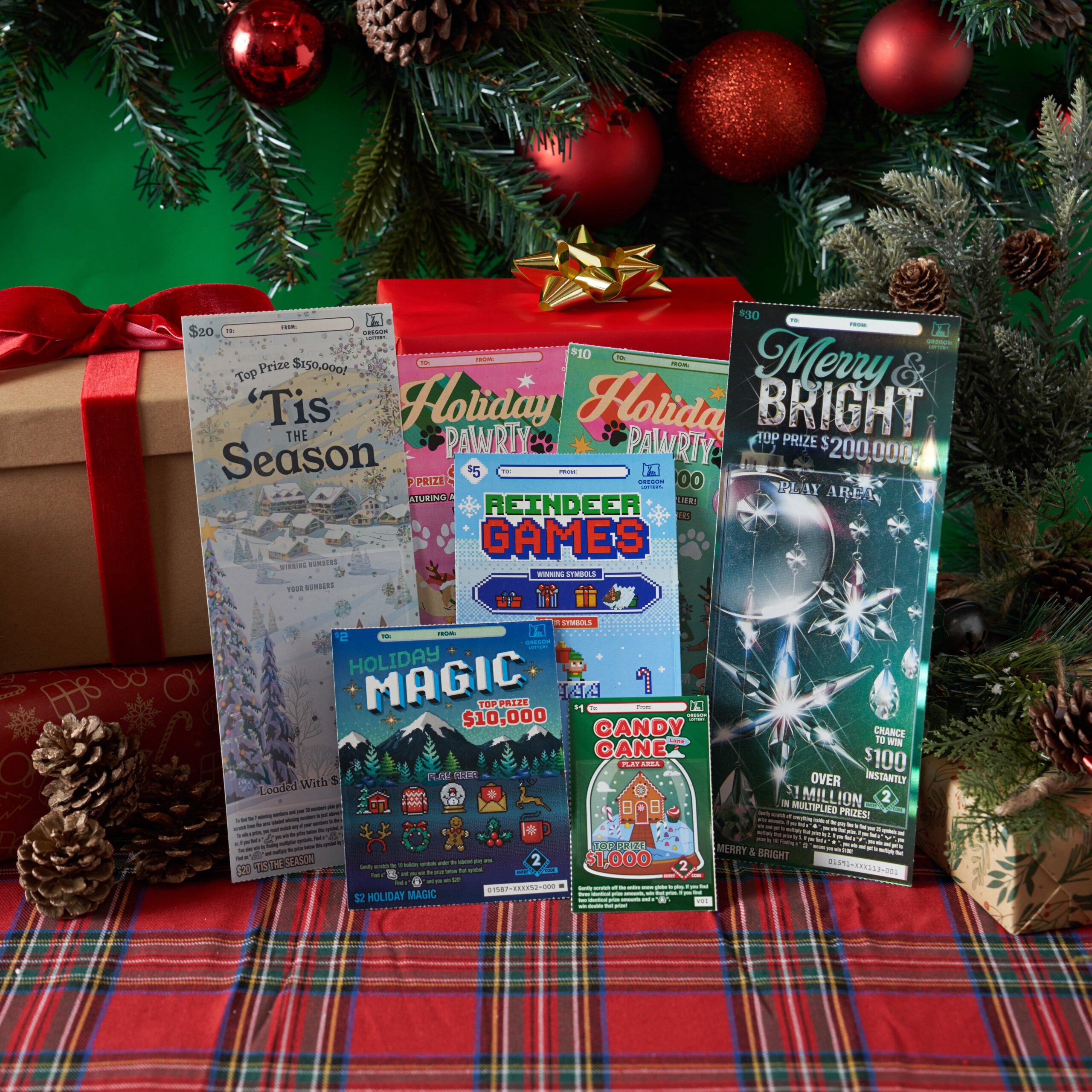 Holiday Scratch-its 2024 - Oregon Lottery