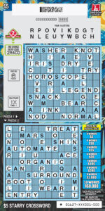 Starry Crossword scratched
