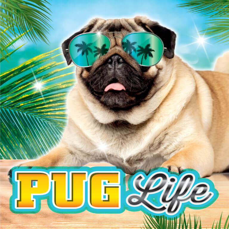 Pug Life tile