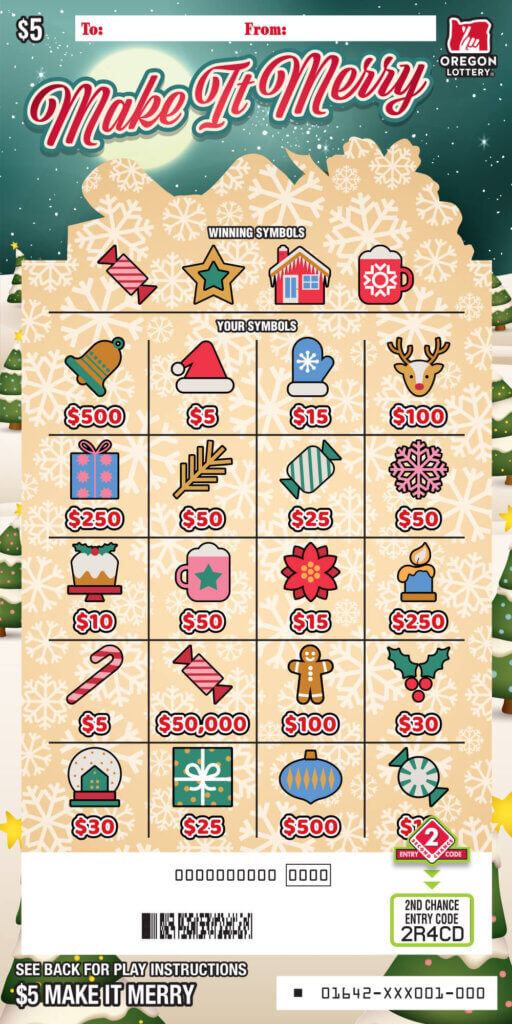 Make It Merry - Lottery Scratch Tickets | Oregon Lottery