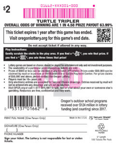 Turtle Tripler Back
