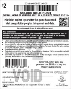 10000 Gold Rush back