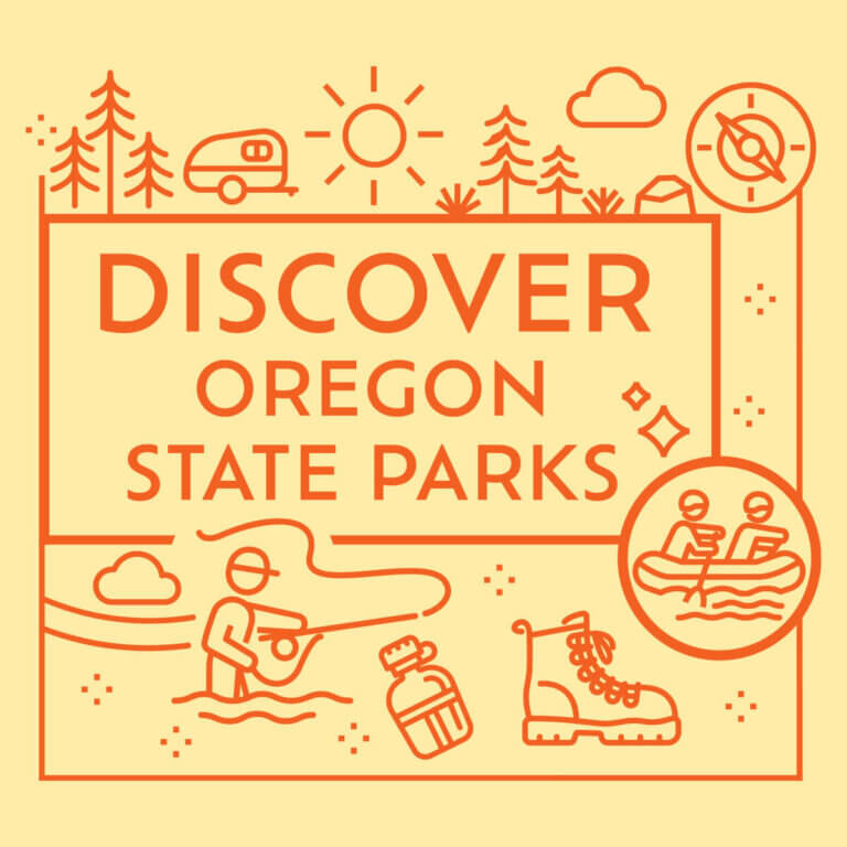 Discover Oregon State Parks tile