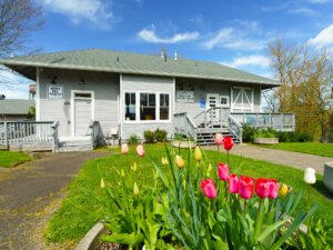 Gateway to the Gorge Visitor Center building in Troutdale