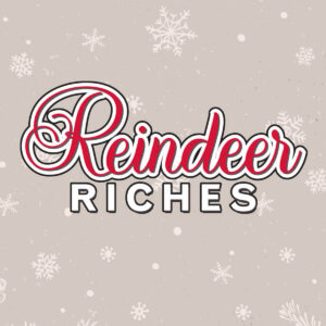 REINDEER RICHES scratch-off ticket