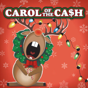 CAROL OF THE CASH scratch-off ticket