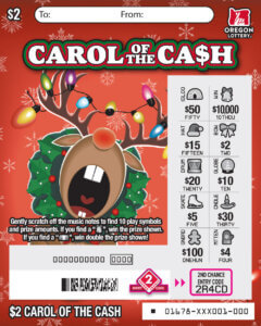 Carol of the Cash ticket uncovered