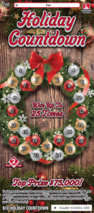 Holiday Countdown ticket front