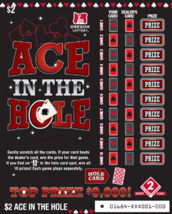 Ace in the Hole ticket front