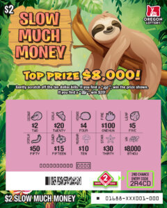 Slow Much Money ticket uncovered