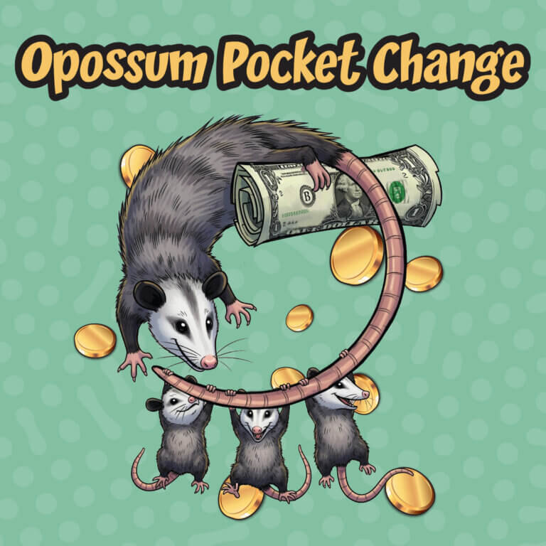 Opossum Pocket Change game tile