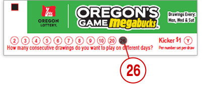 Example of special offer on play slip